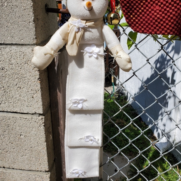 Christmas Snowman toilet paper roll holder - Picture 2 of 5